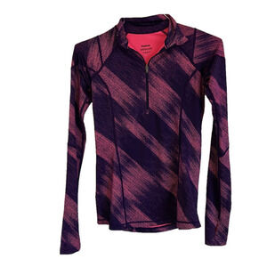 🌿Reebok women’s fitted 3/4 zip neck athletic pullover, size XS🌿